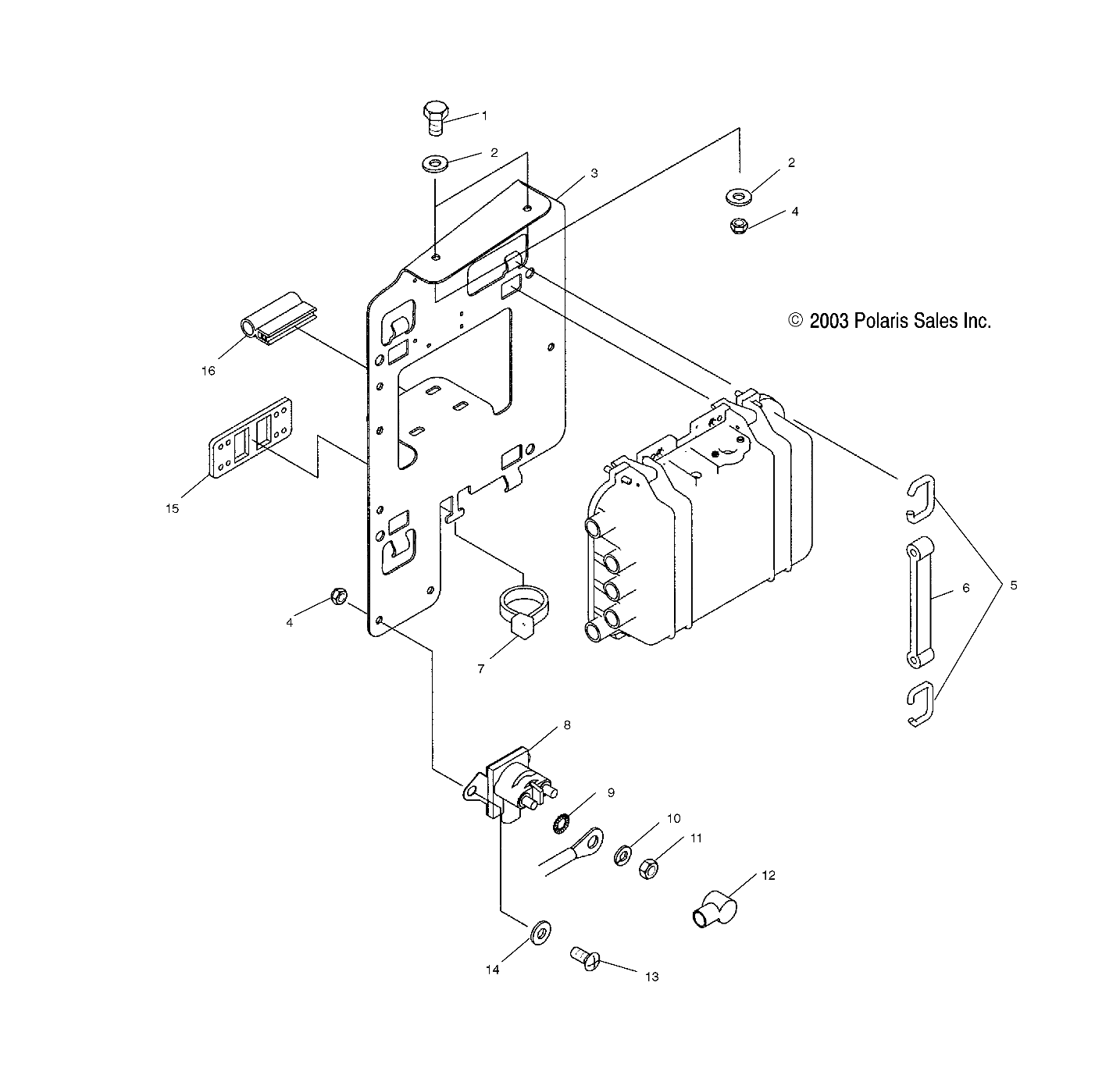 ELECTRICAL BOX MOUNTING - W045197DA/IA (4990499049C01)