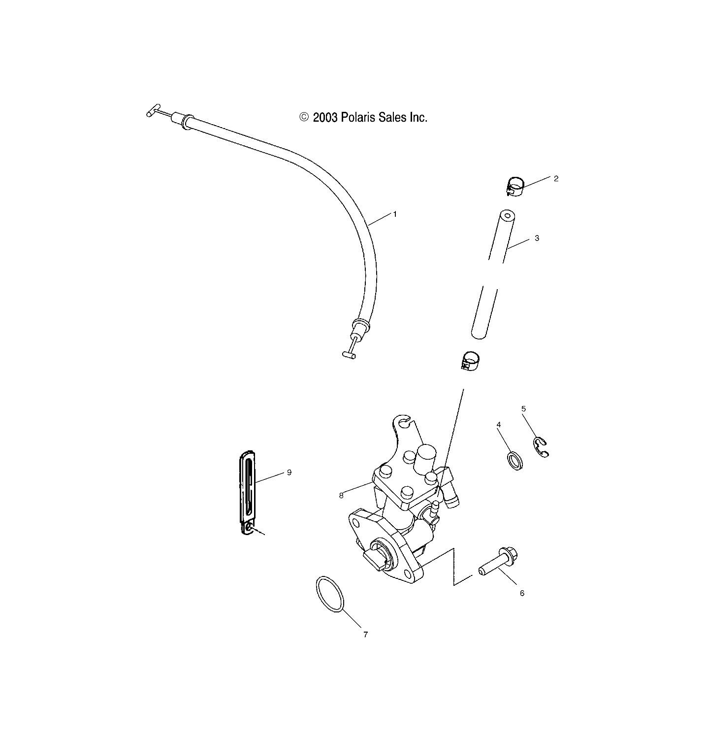 OIL PUMP - W045197DA/IA (4990499049C07)