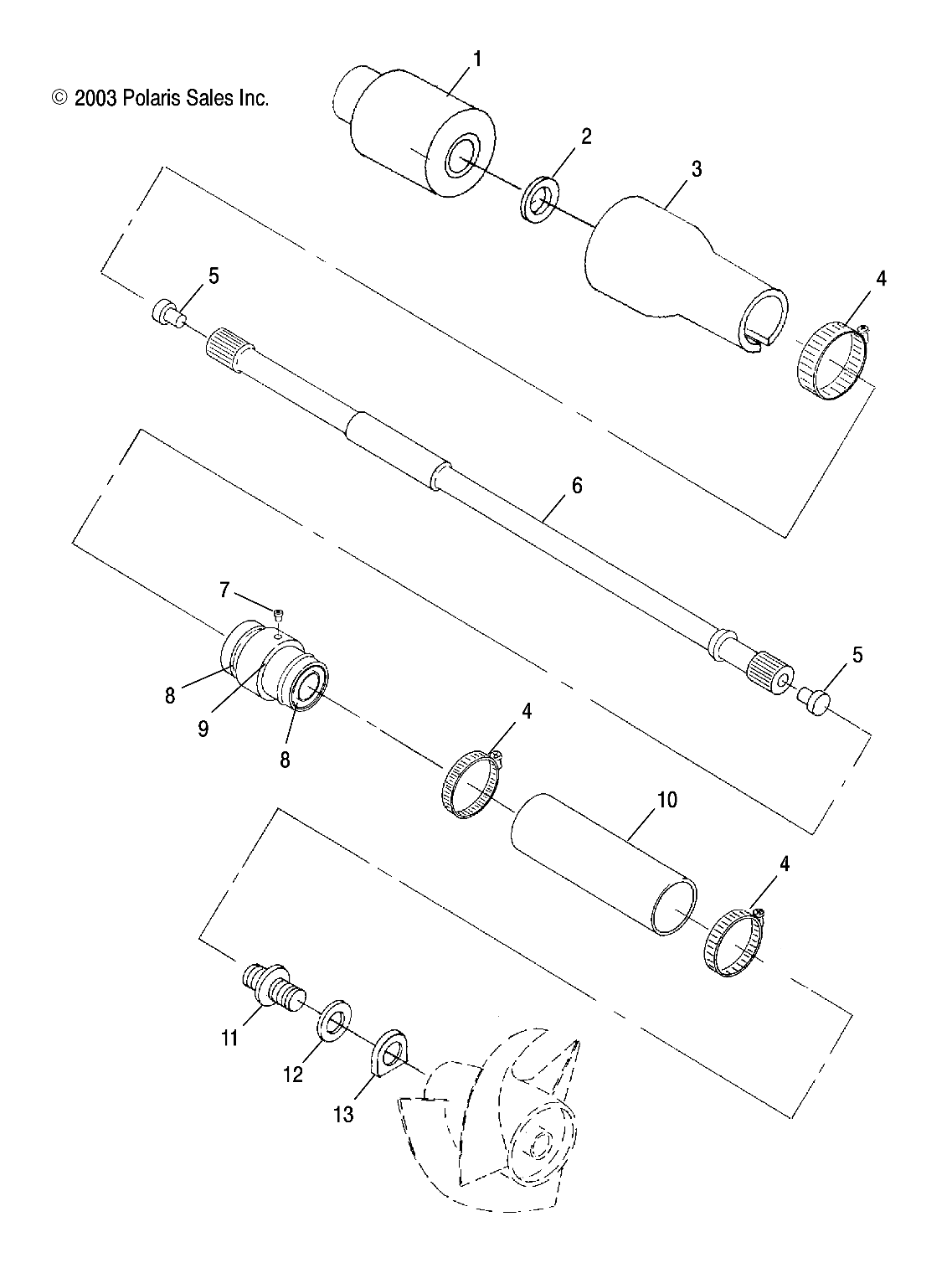 DRIVE SYSTEM - W045297DA/IA/IB (4990519051B01)