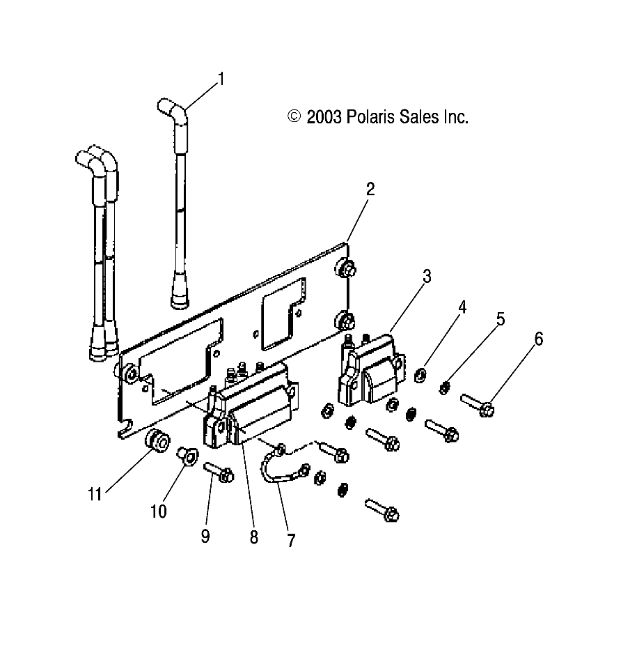 IGNITION COILS - W045303CA/IA (4990539053B14)