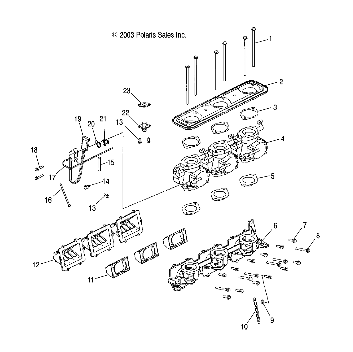 THROTTLE BODY - W045303CA/IA (4990539053C01)