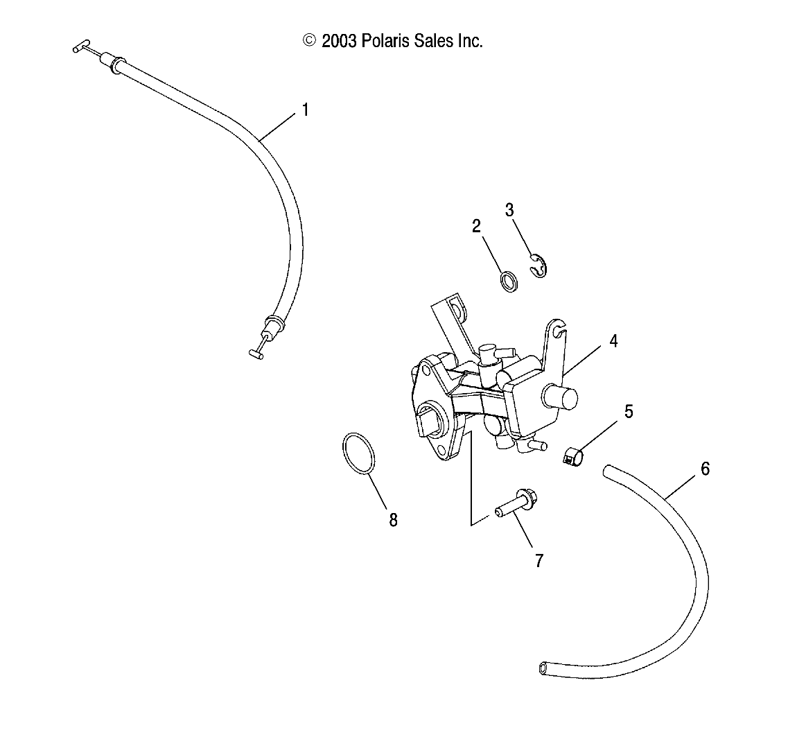 OIL PUMP - W045303CA/IA (4990539053C03)