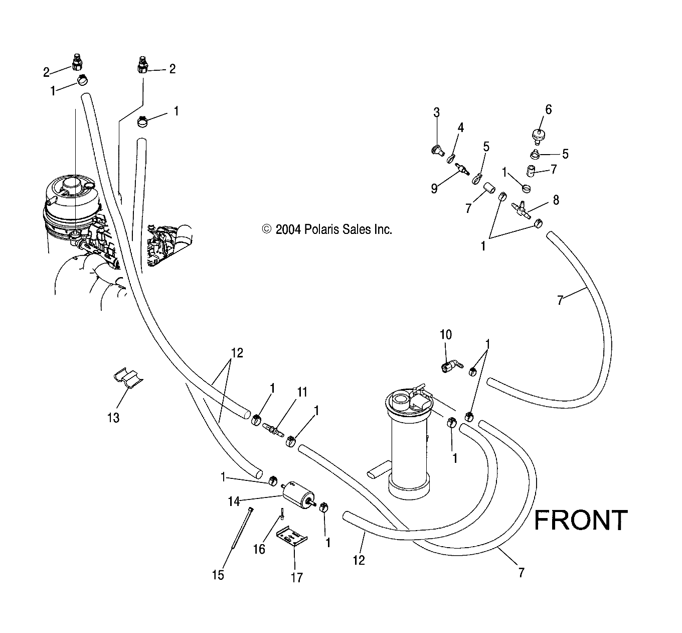 FUEL SYSTEM - W045304CA/IA/CB/IB/CC/IC (4990559055A09)