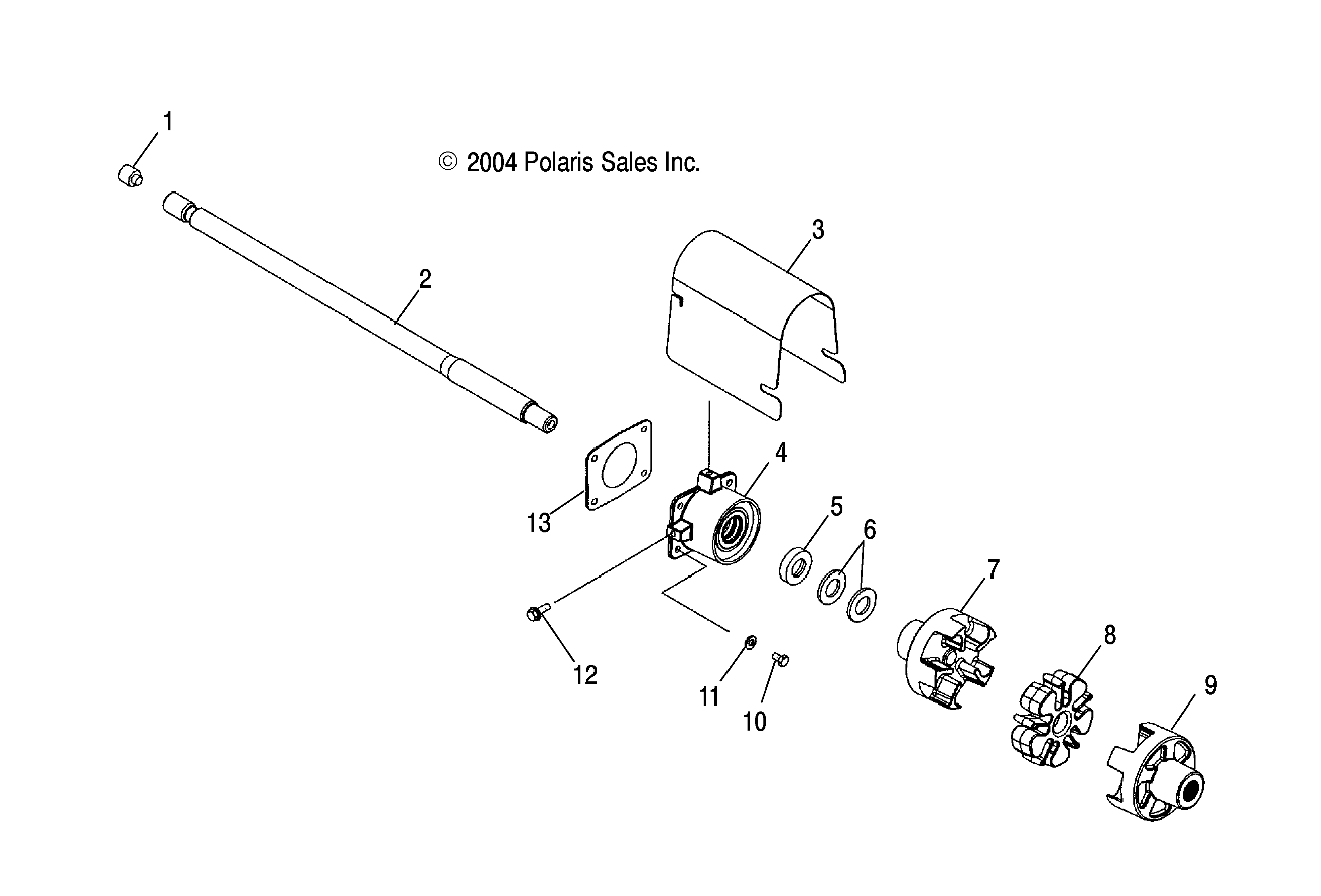 DRIVE SYSTEM - W045304CA/IA/CB/IB/CC/IC (4990559055A12)