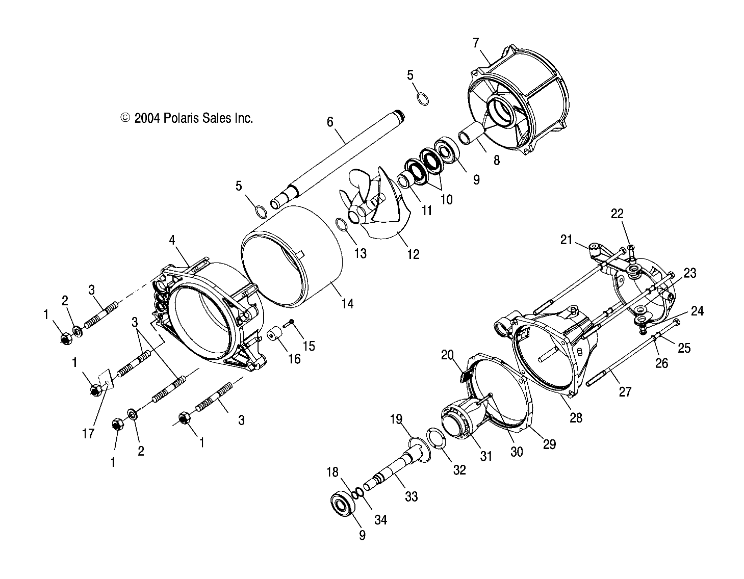 PROPULSION - W045304CA/IA/CB/IB/CC/IC (4990559055A14)