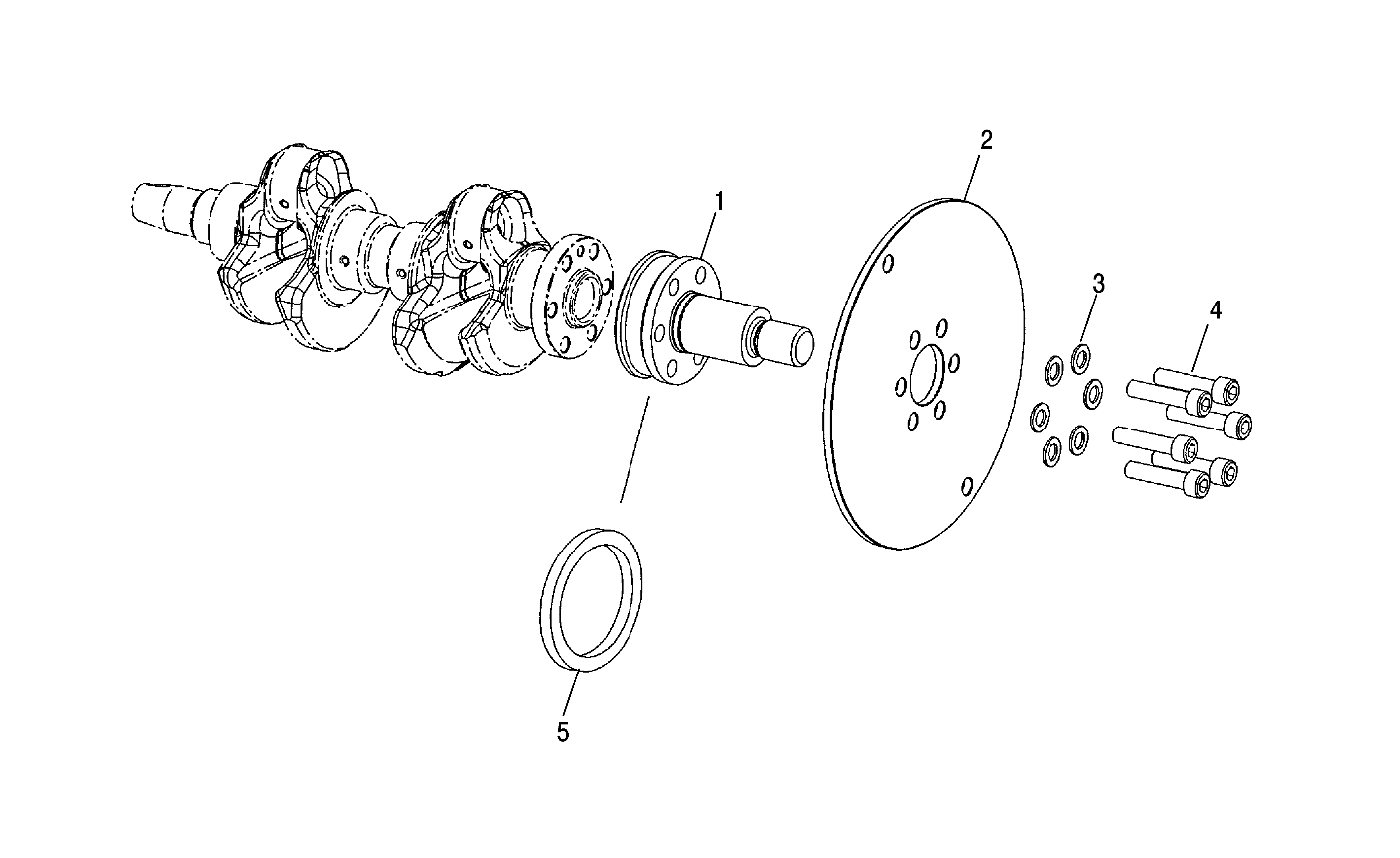 FLYWHEEL - W045304CA/IA/CB/IB/CC/IC (4990559055C02)