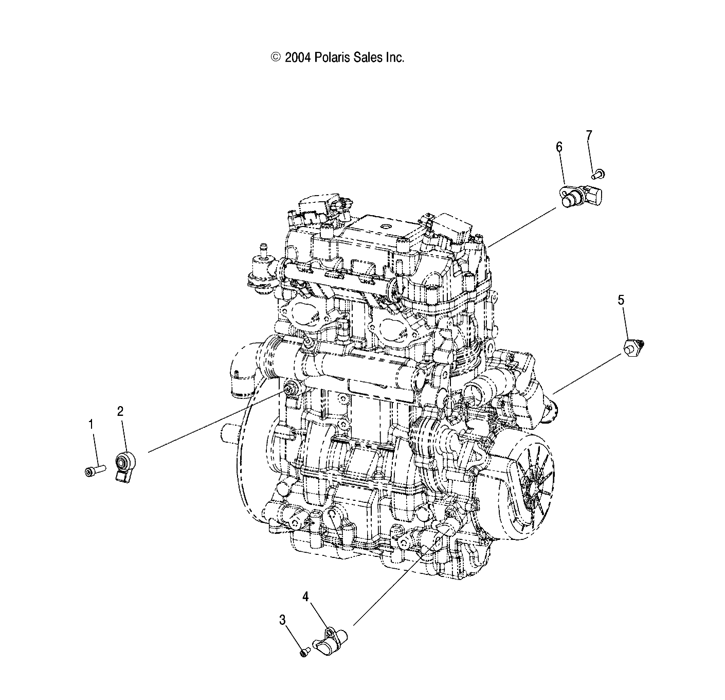 SENSORS - W045304CA/IA/CB/IB/CC/IC (4990559055D10)