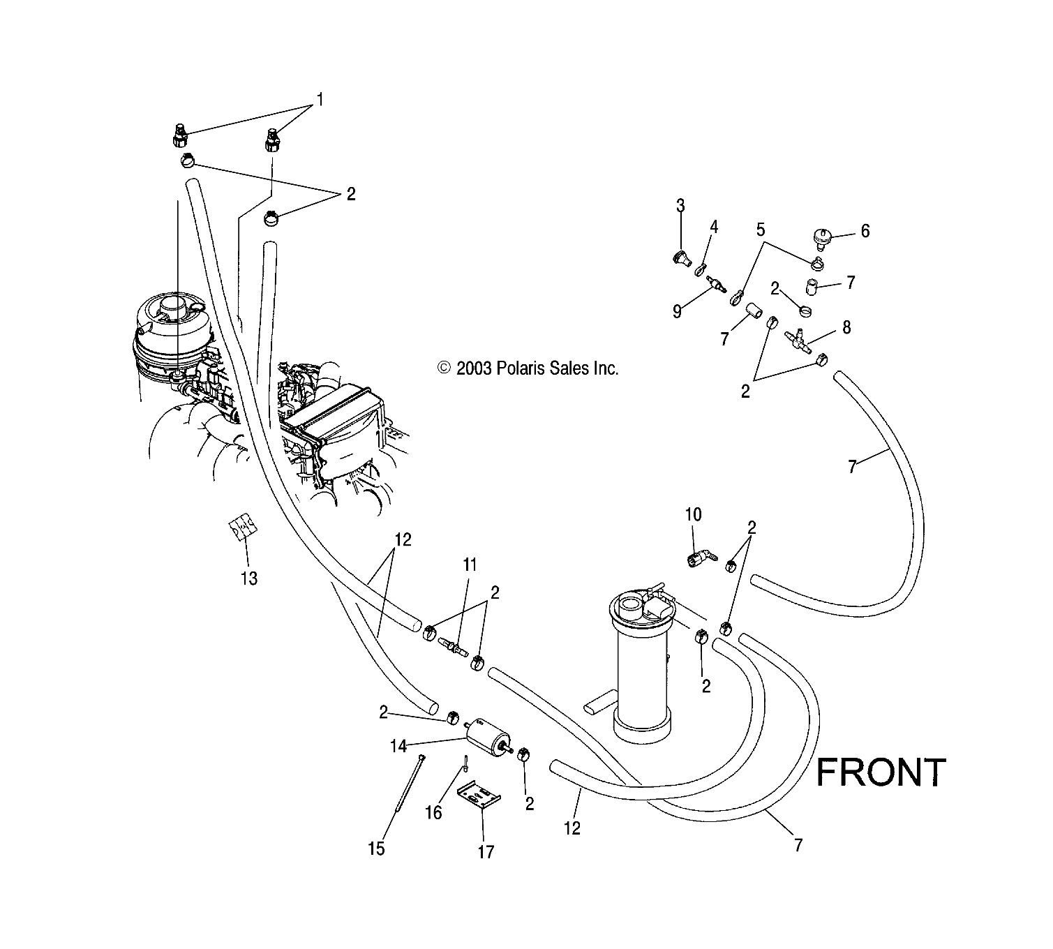 FUEL SYSTEM - W045305CA/IA/CB/IB/IE/CC/IC/CD/ID/IF (4990579057A09)