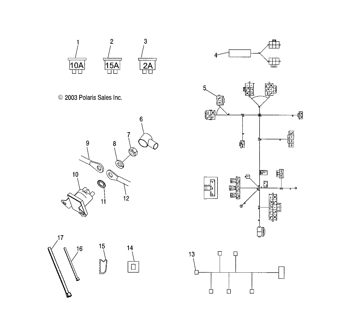 ELECTRICAL - W045305CA/IA/CB/IB/IE/CC/IC/CD/ID/IF (4990579057B05)