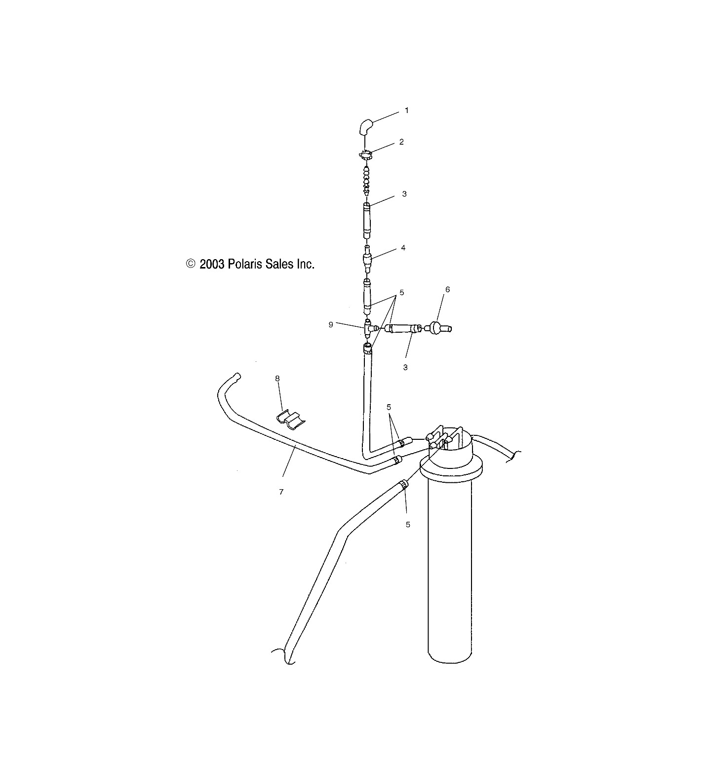 FUEL SYSTEM VENTING - W045402DA (4990599059A07)