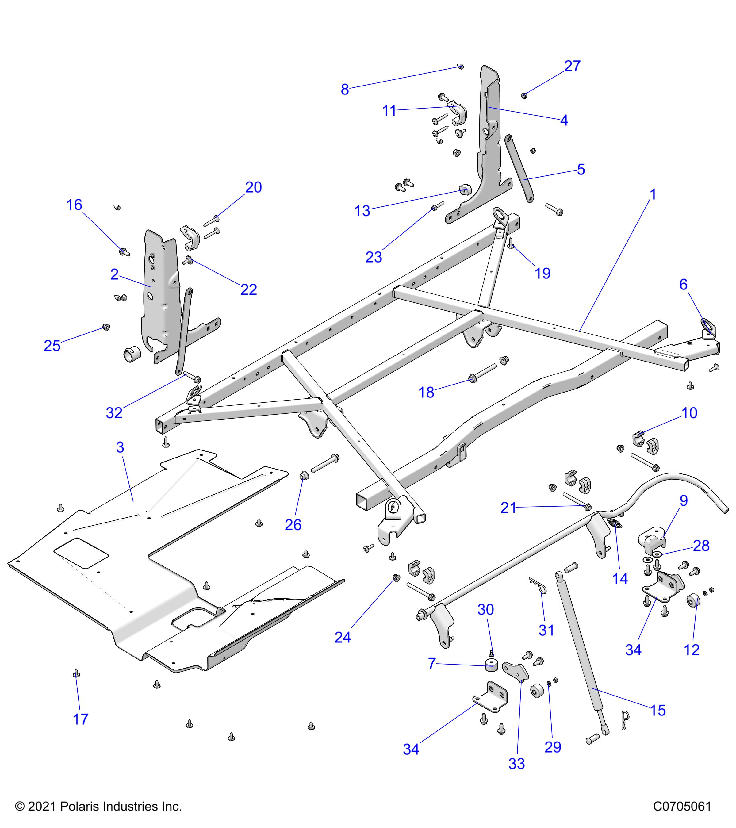 BODY, BOX MOUNTING - D23M4A57B4/G57B4/U57B4/W57B4 (C0705061)