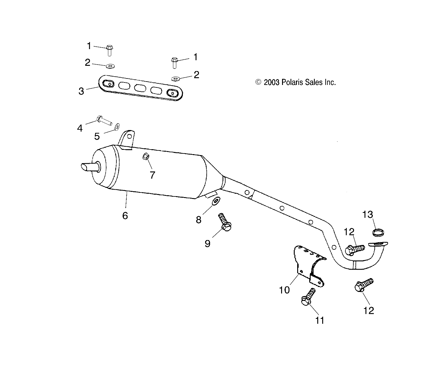 EXHAUST PIPE - A04KA09CA/CB (4991329132A09)