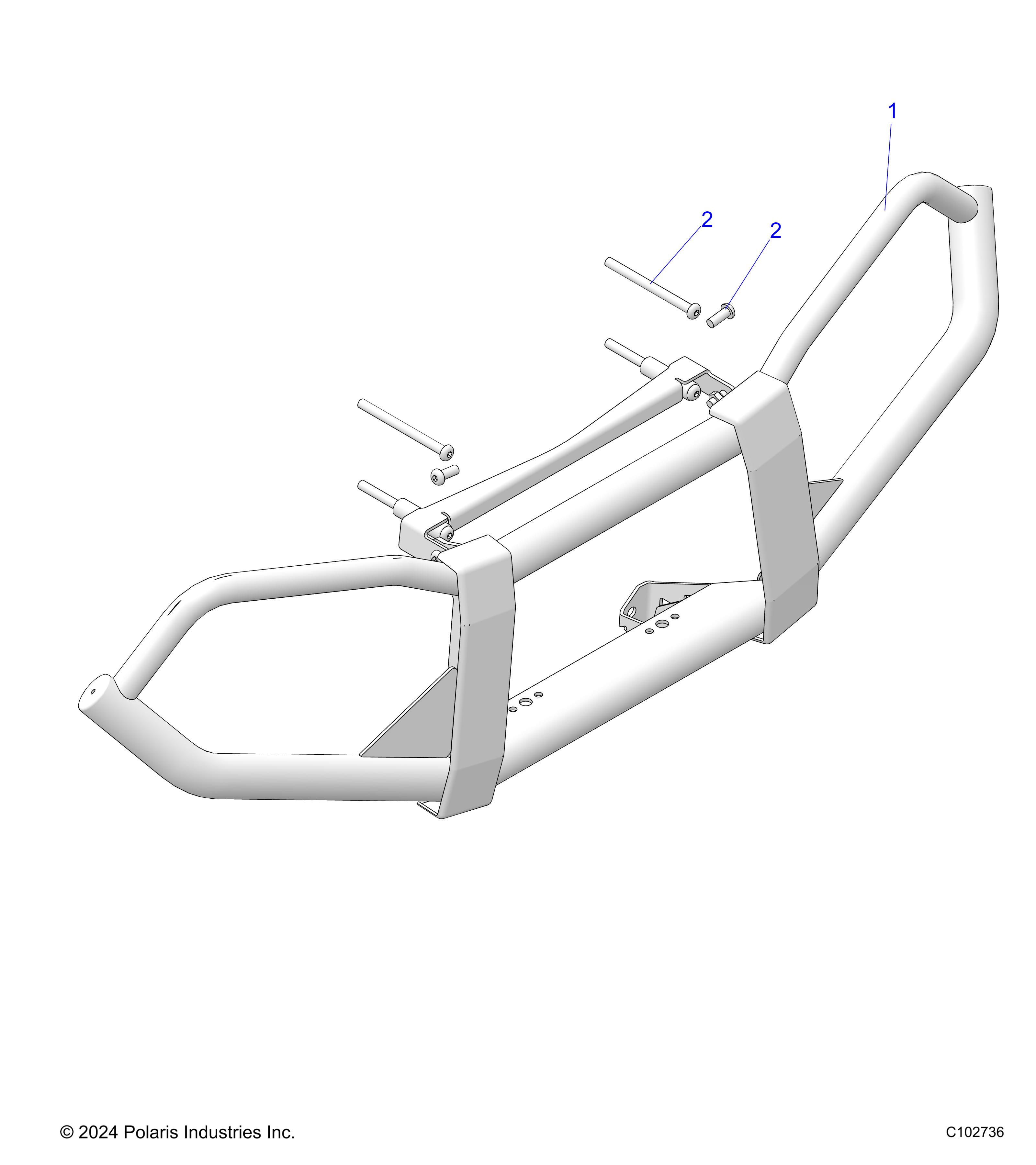 BODY, BRUSHGUARDS - A25SYY95AH (100019)