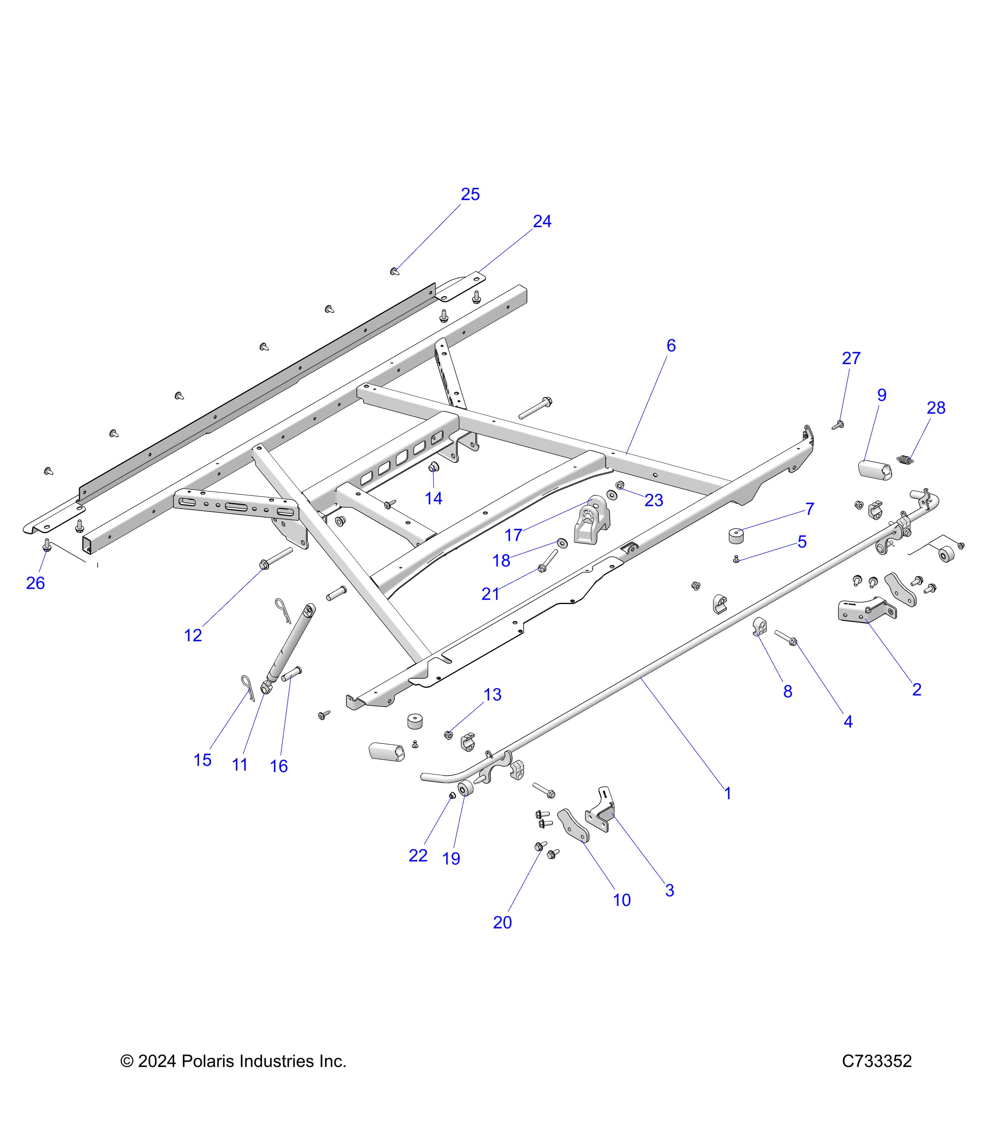 BODY, BOX, MOUNTING - R23E3CC2BD (C733352)