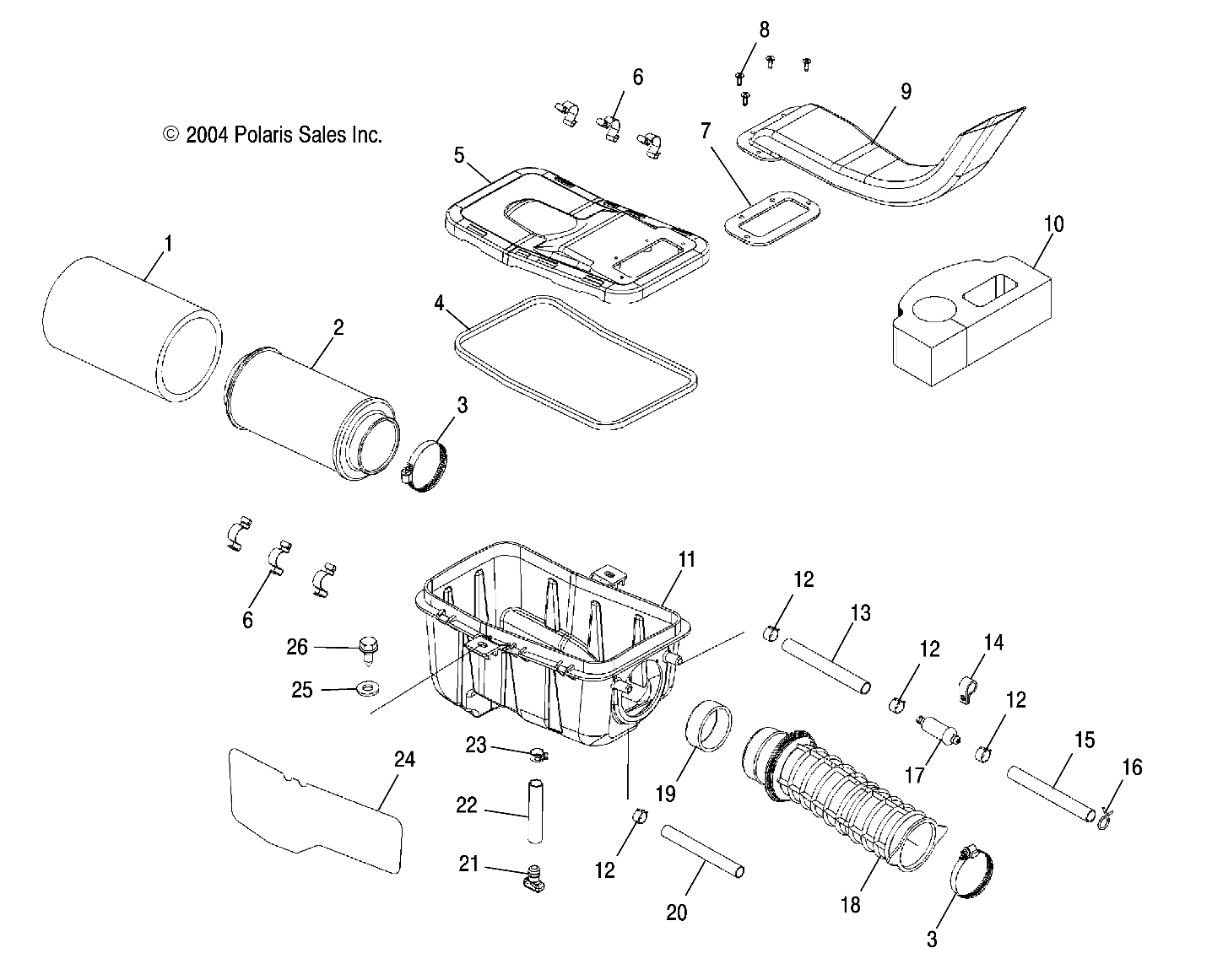 AIR BOX - A05MH50AB/AC/AG/AH/AL/AT/FB (4994169416B01)