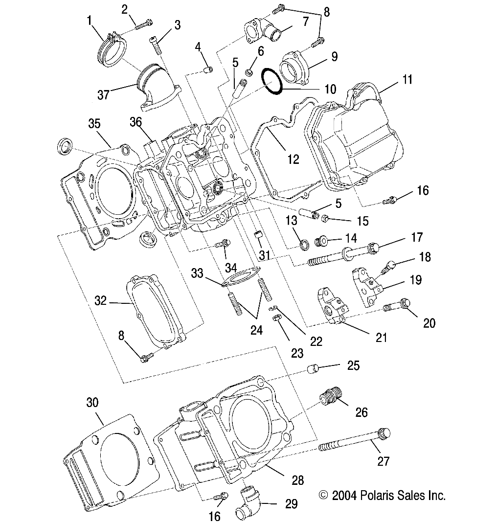 CYLINDER - A05MH50AB/AC/AG/AH/AL/AT/FB (4994169416D05)