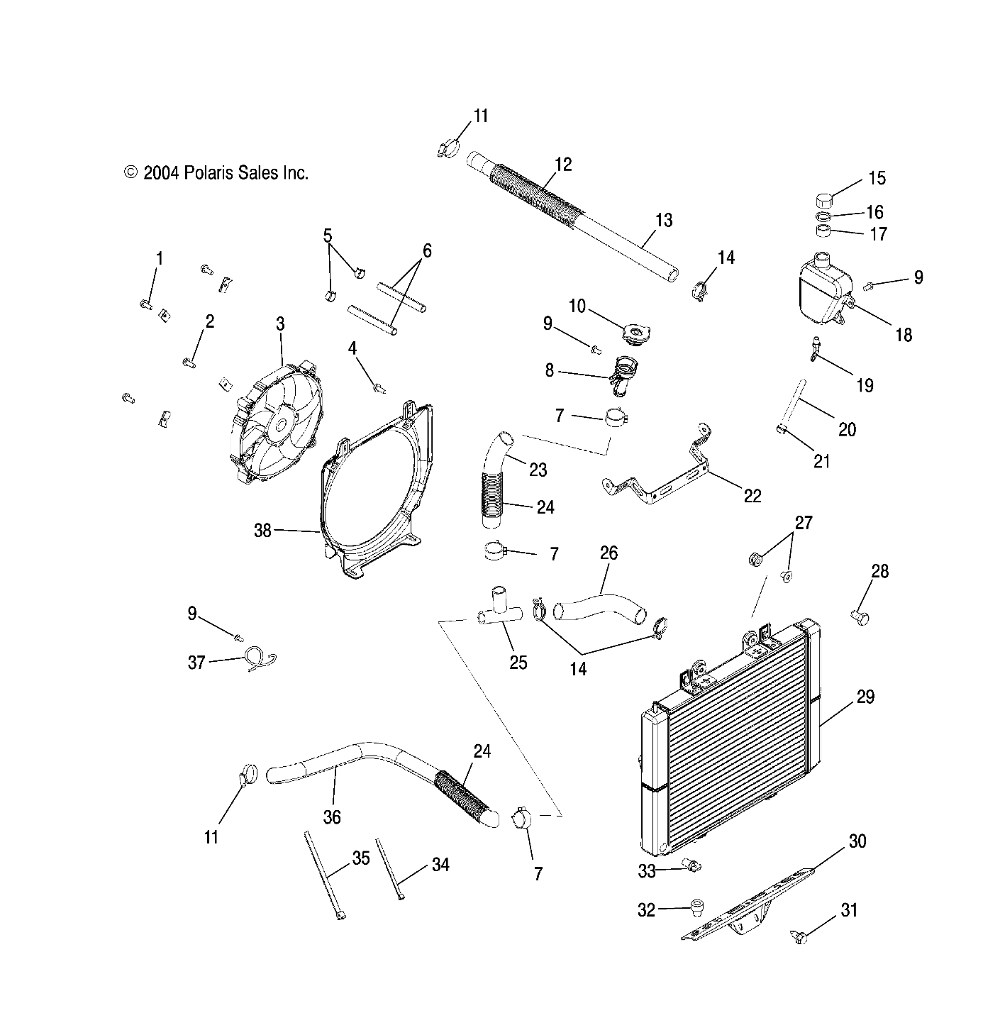 COOLING SYSTEM - A05MH59AK/AN (4994199419A13)