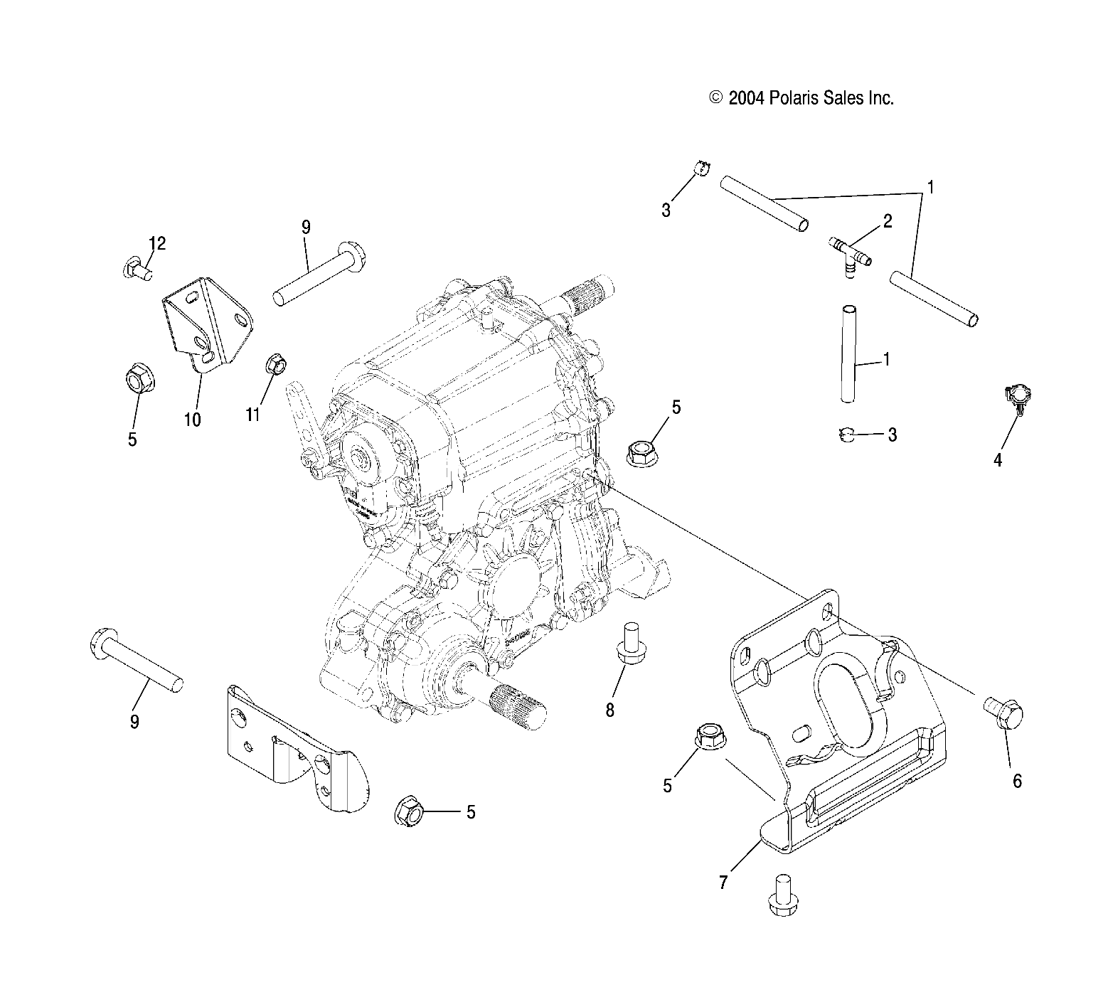 TRANSMISSION MOUNTING - A05MH59AK/AN (4994199419D01)