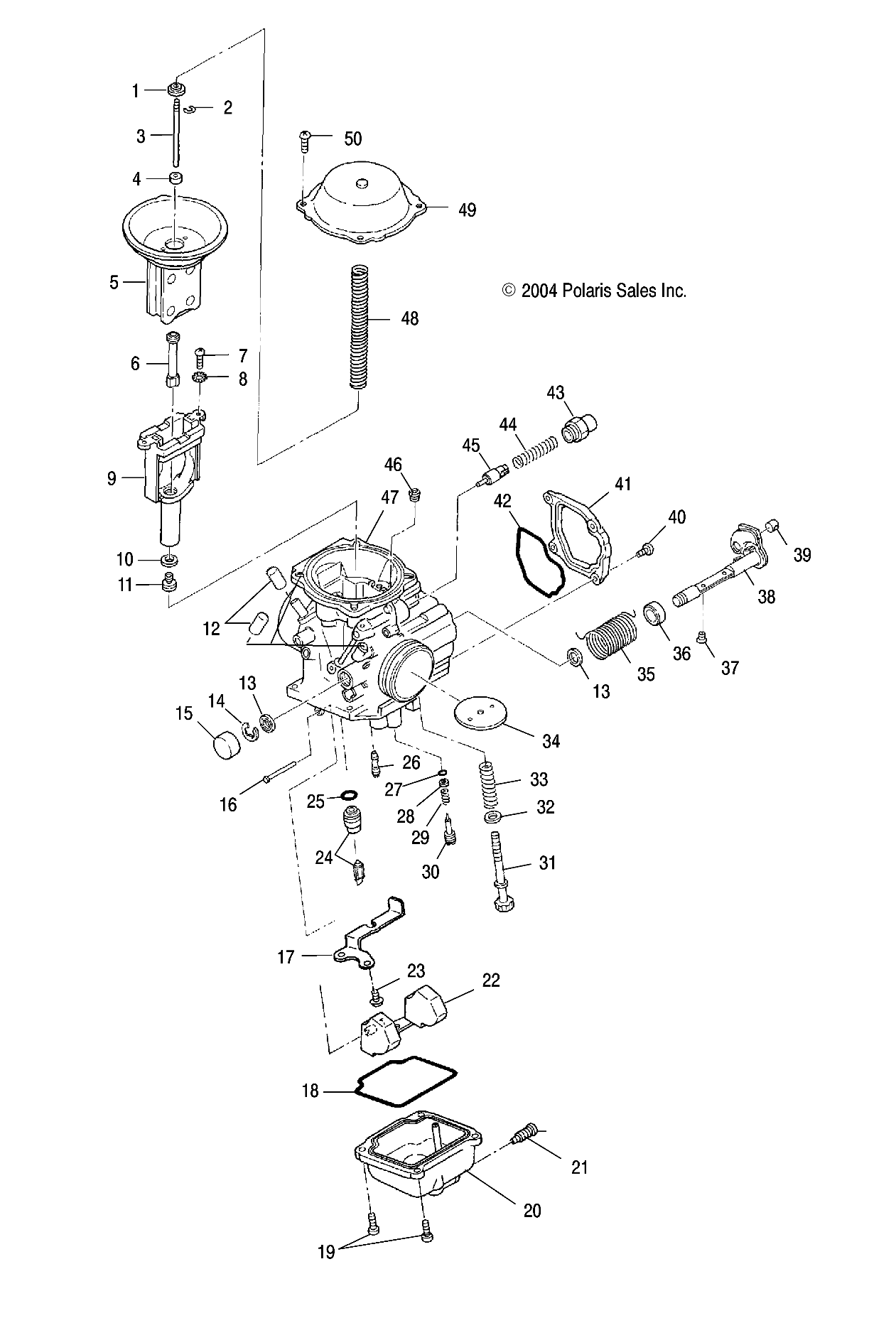 CARBURETOR - A05MH59AK/AN (4994199419D11)