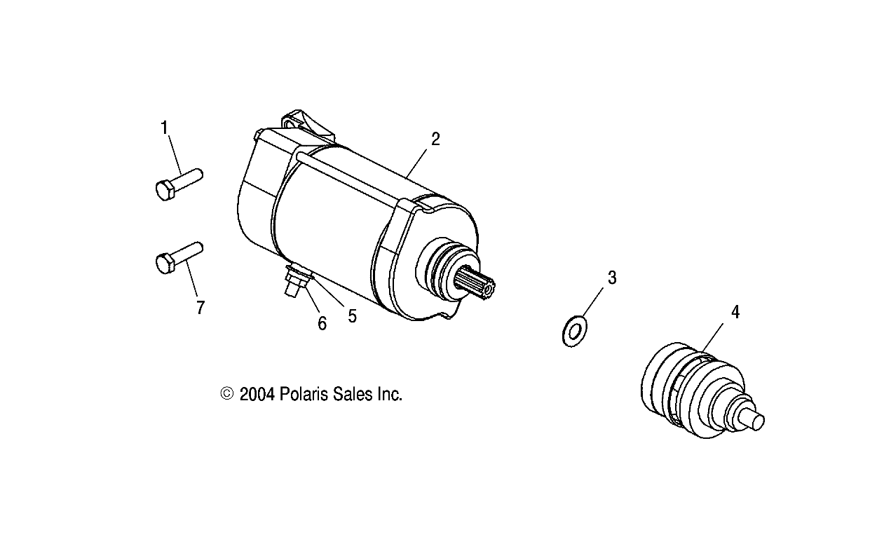 STARTING MOTOR - A04CH59AK/AL/AN/AQ/AW (4994199419E04)