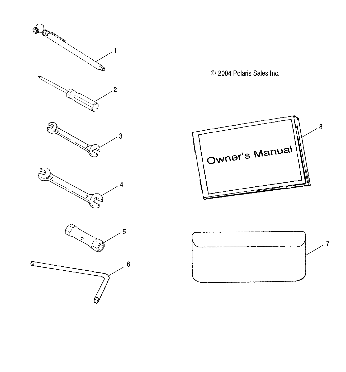 TOOL KIT - A05MH68AK/AN/AD (4994199419E05)