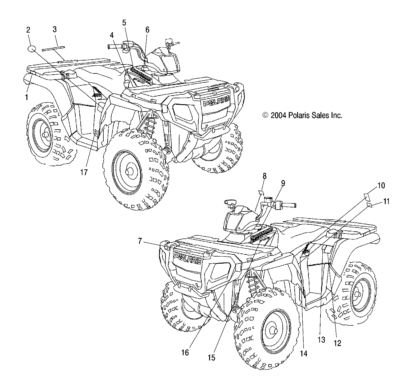 DECALS - A05MH68AK/AN/AD (4994229422A10)