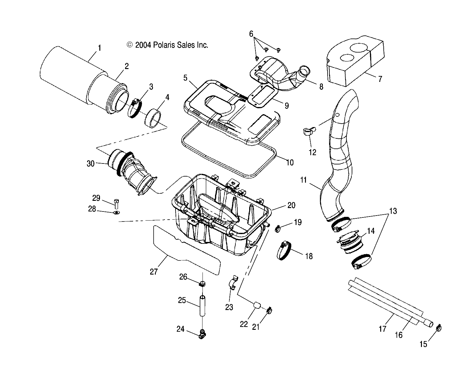 AIR BOX - A05MH68AK/AN/AD (4994229422A14)