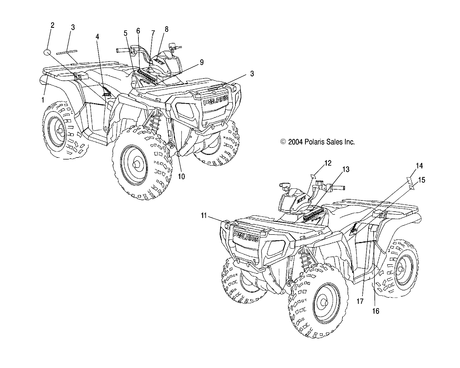 DECALS - A05MH68AU/AW (4994279427A12)