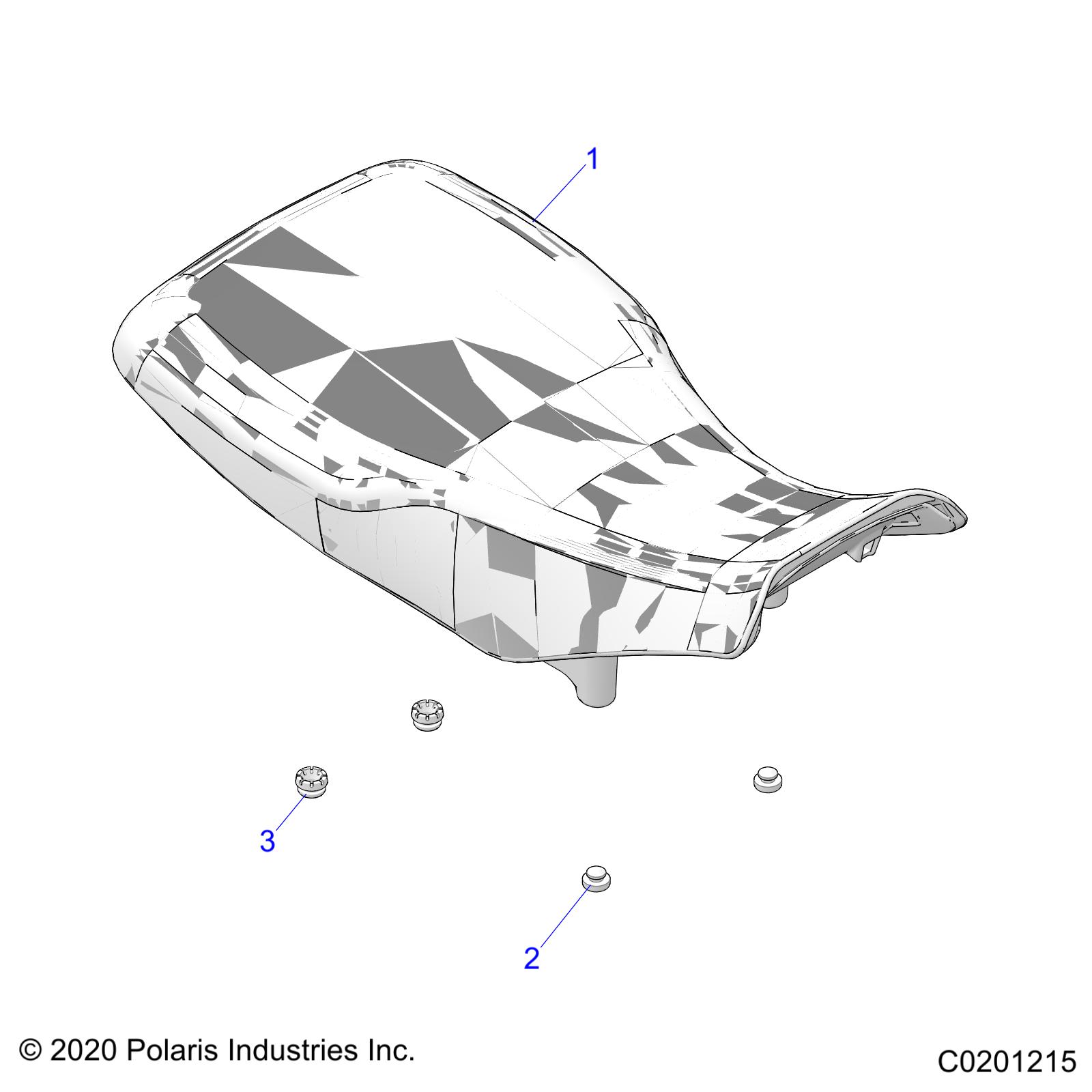 BODY, SEAT - A25SEE57PL (C0201215)