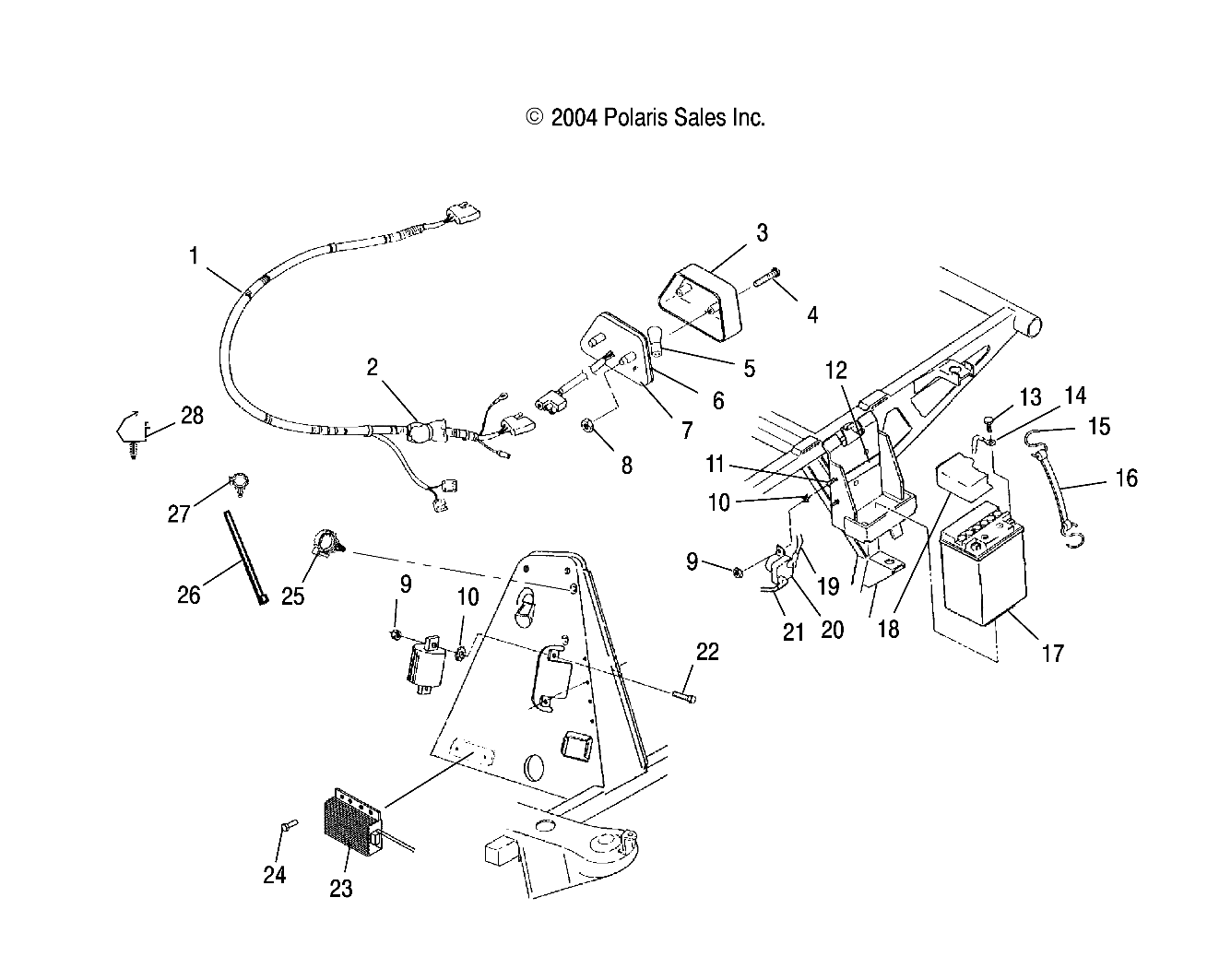 ELECTRICAL/TAILLIGHT - A05CB32AA (4994889488C02)