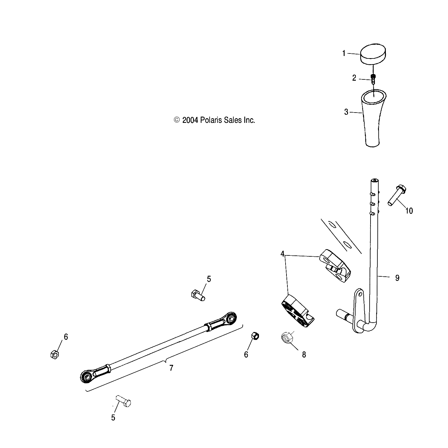 GEAR SELECTOR - A05CD32AA/AB/AC (4994889488C05)