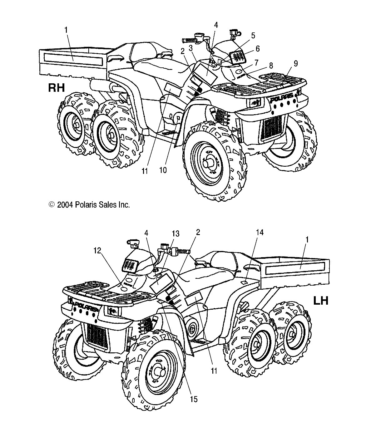 DECALS - A05CL50AA (4995019501A05)