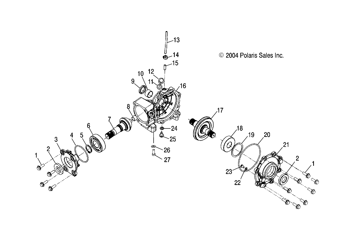 FRONT HOUSING - A05CL50AA (4995019501B01)