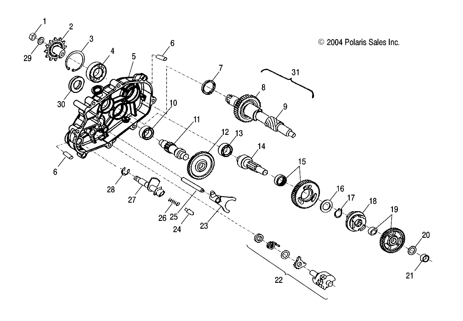 DRIVE SHAFT - A05FA09CA/CB/CC (4995069506A13)