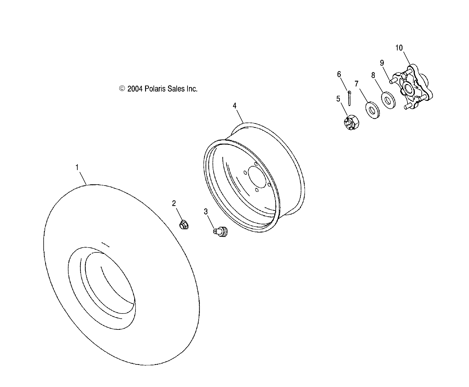 REAR WHEEL - A05GJ50AA/AB/AC (4995119511B06)