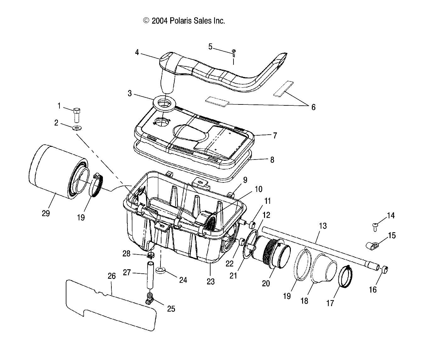 AIR BOX - A05JD32AA (4995169516B06)