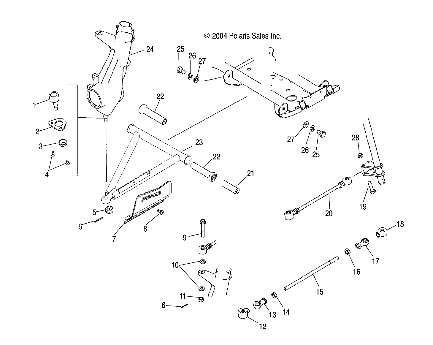 A-ARM/STRUT MOUNTING - A05JD50AA/AB/AC (4995189518B10)