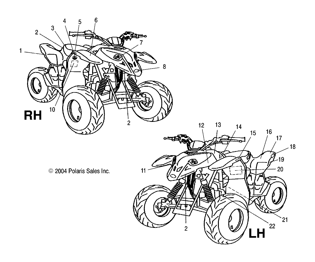 DECALS - A05KA05CA (4995239523C04)