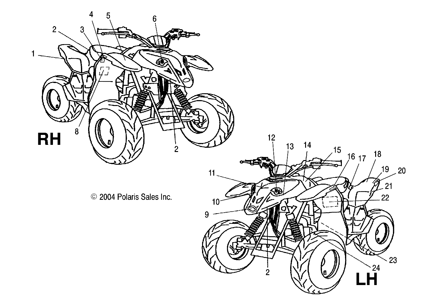 DECALS - A05KA09CA/CB (4995259525C05)