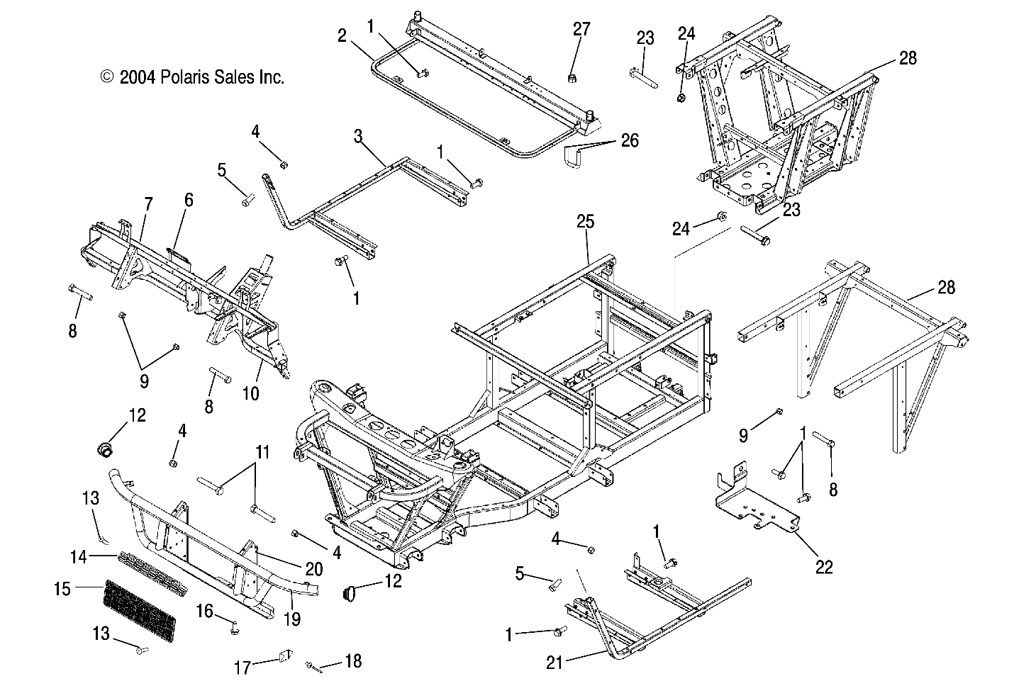 CHASSIS/BODY - R05RB50AA/RD50AA/AB/AC/AD/RF50AA/AB (4995359535A05)