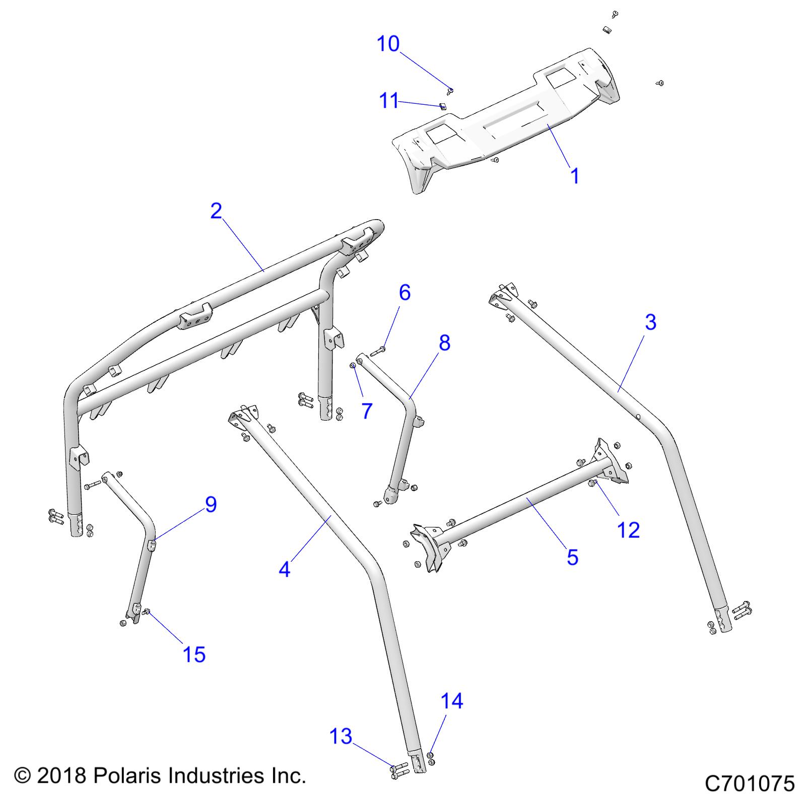 CHASSIS, CAB FRAME - Z20ASS99C2/CH/FH (C701075)