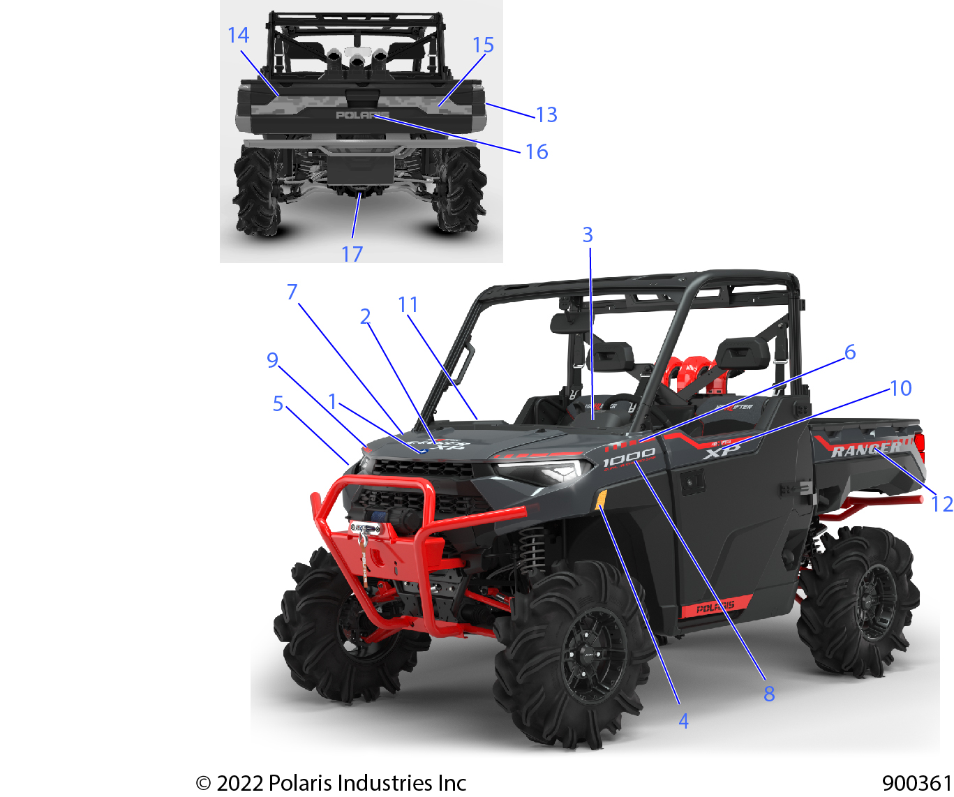 BODY, DECALS, GRAPHIC - R22RRM99AG (900361)