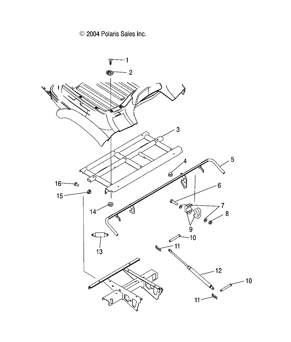 BOX FRAME - A05JD32AA (4997869786A04)