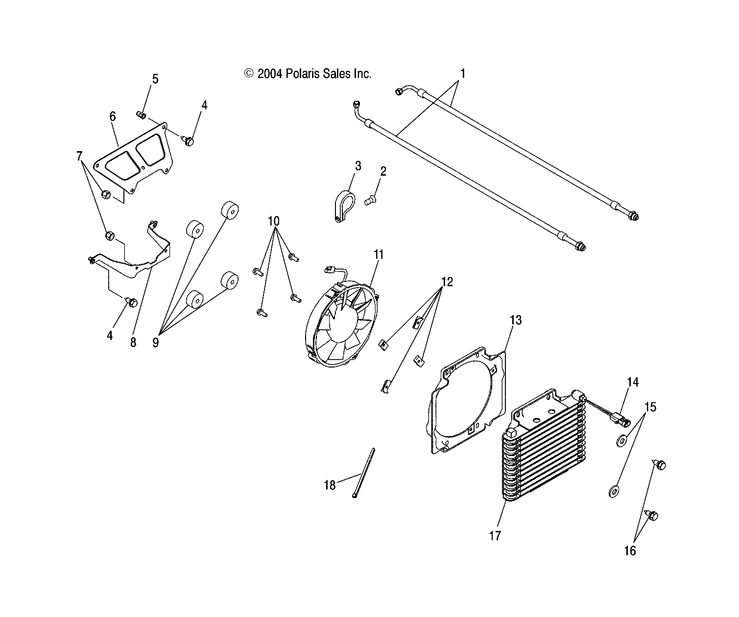 OIL COOLING - A05JD32EA (4997869786B07)