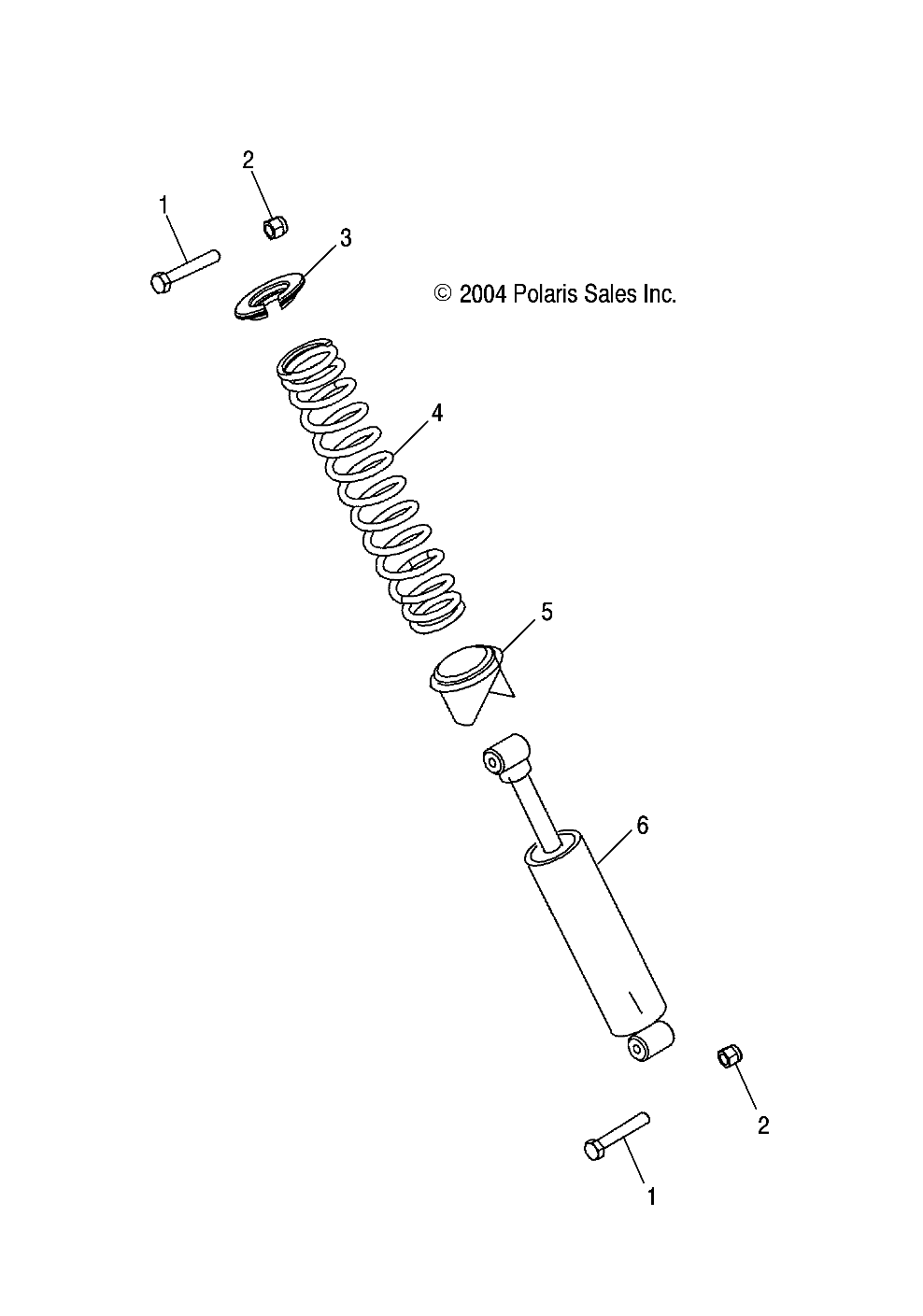 REAR SHOCK - R05RB63AA (4998179817C05)