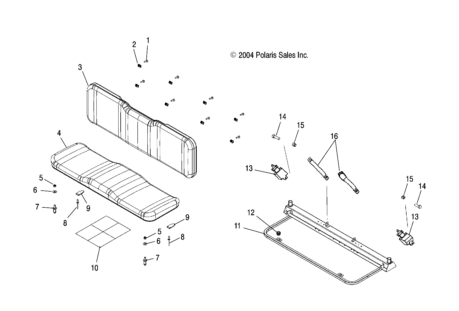 SEAT/SEAT BASE - R05RD68AA/AB (4998269826A04)