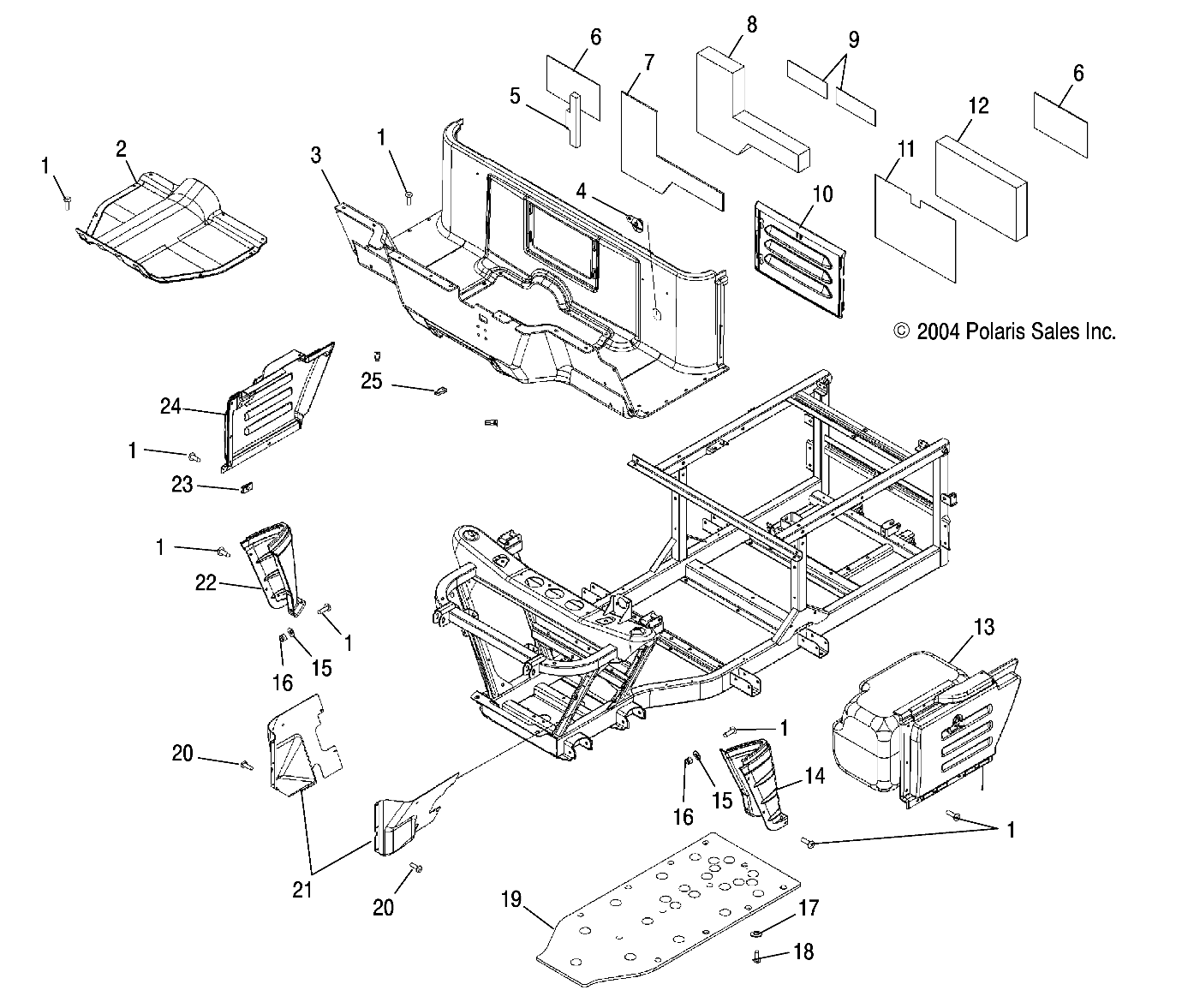 MOLDINGS - R05RD68AA/AB (4998269826A06)