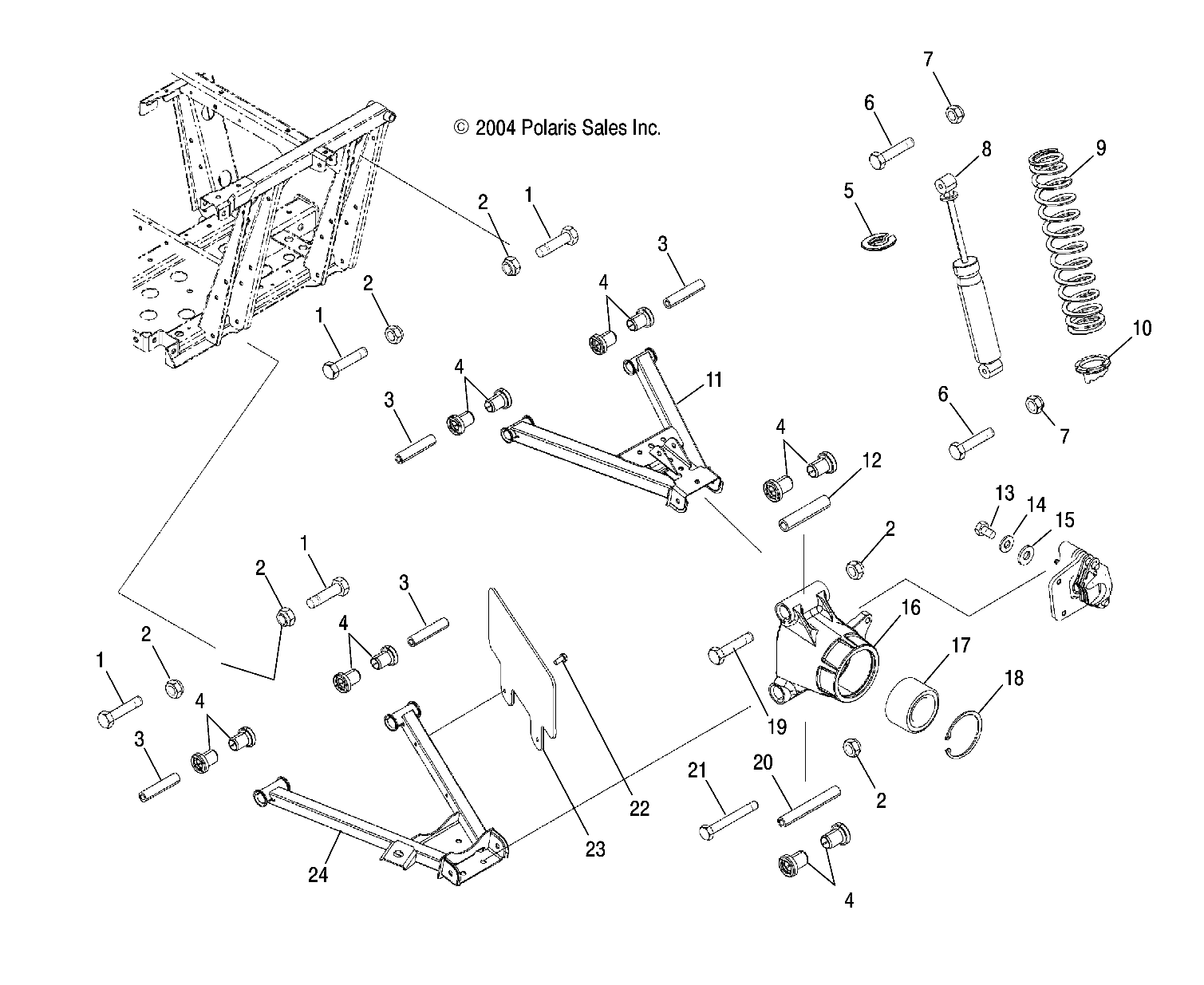 SUSPENSION, REAR - R05RD68AA/AB (4998269826C09)