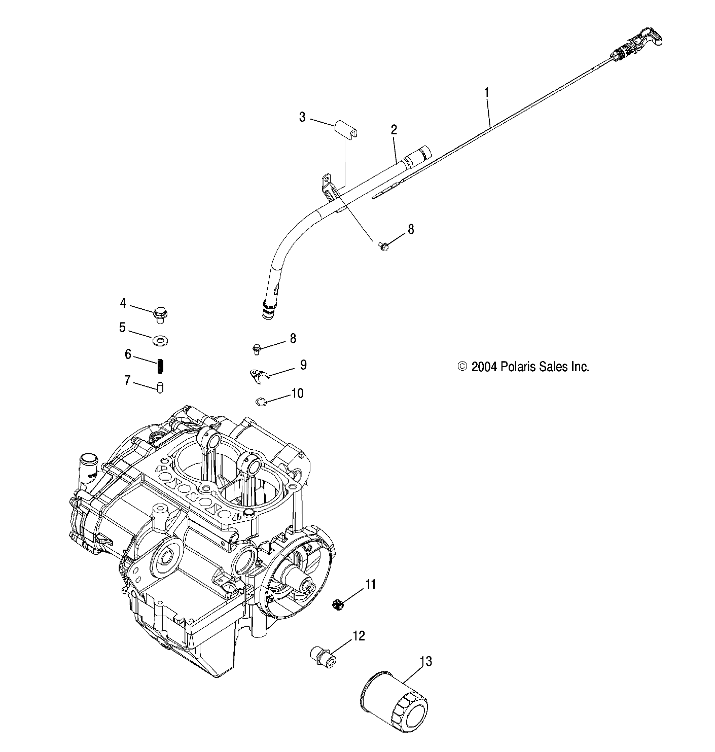 DIPSTICK and OIL FILTER - R05RD68AA/AB (4998269826D14)