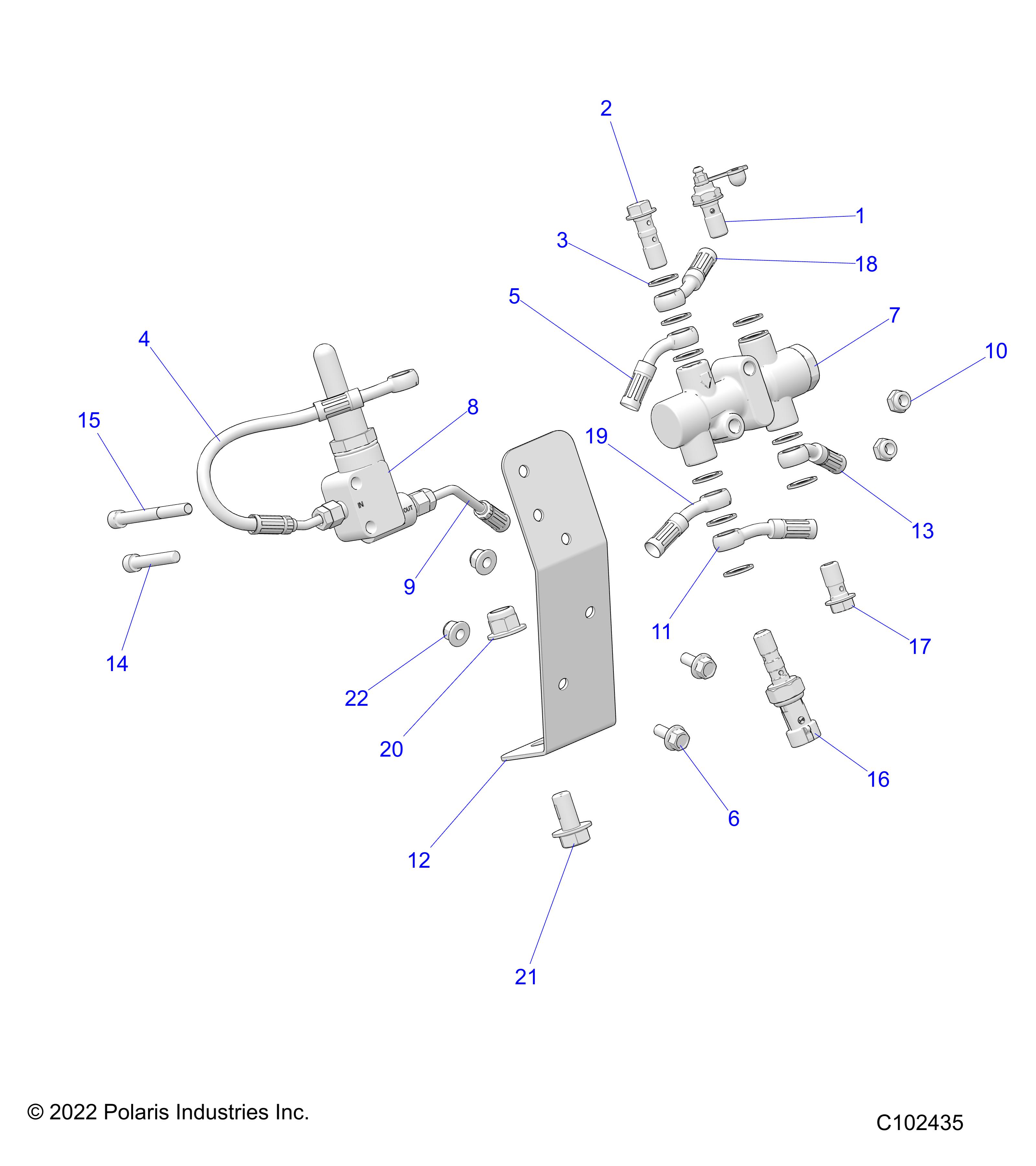 BRAKES, VALVE SYSTEM - A23SLE95FK/S95CK/S95FK (C102435)